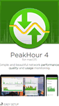 Mobile Screenshot of peakhourapp.com
